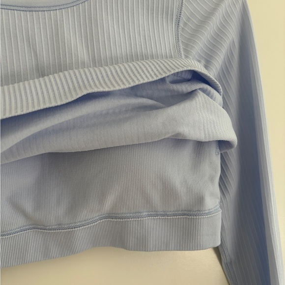 Lululemon long sleeve crop Ebb to Street size 6 - Picture 4 of 4